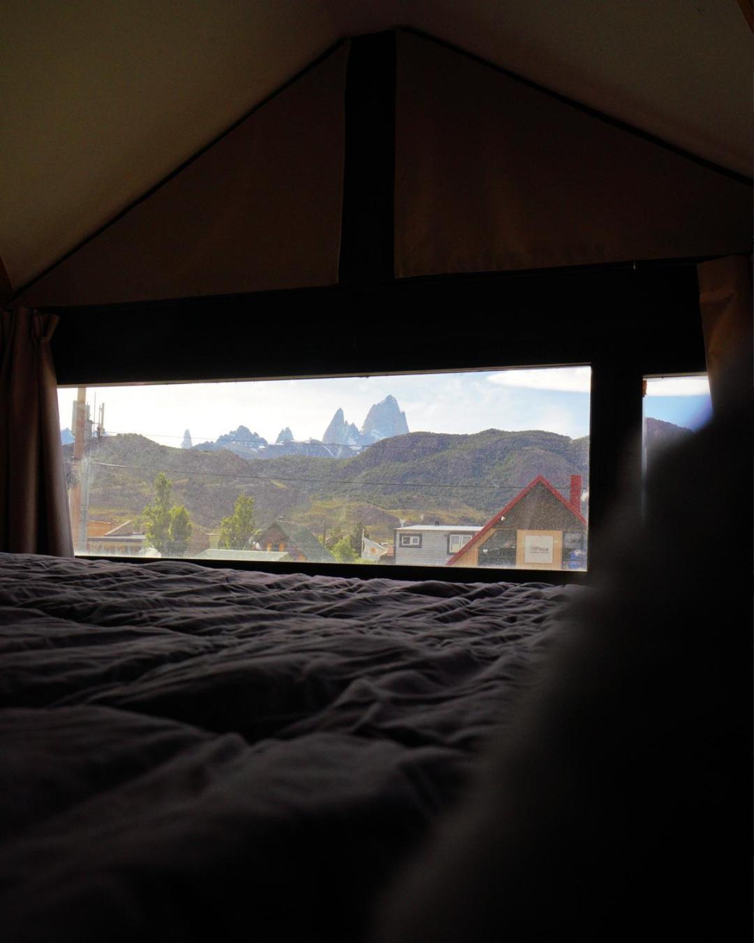 Gueer Aike Mejor Tiny House C/ Vista Al Fitz Roy Villa El Chalten Kültér fotó