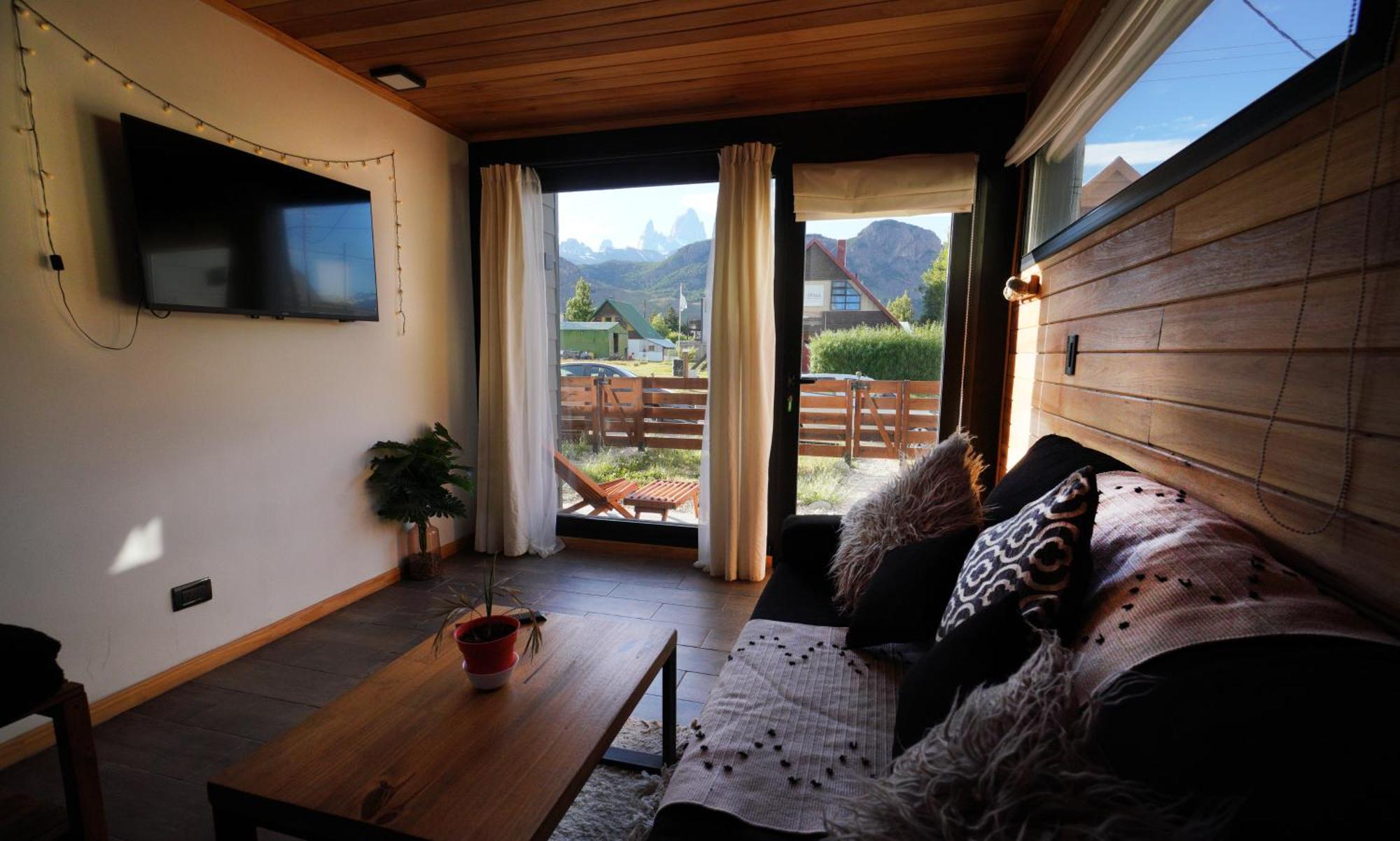 Gueer Aike Mejor Tiny House C/ Vista Al Fitz Roy Villa El Chalten Kültér fotó