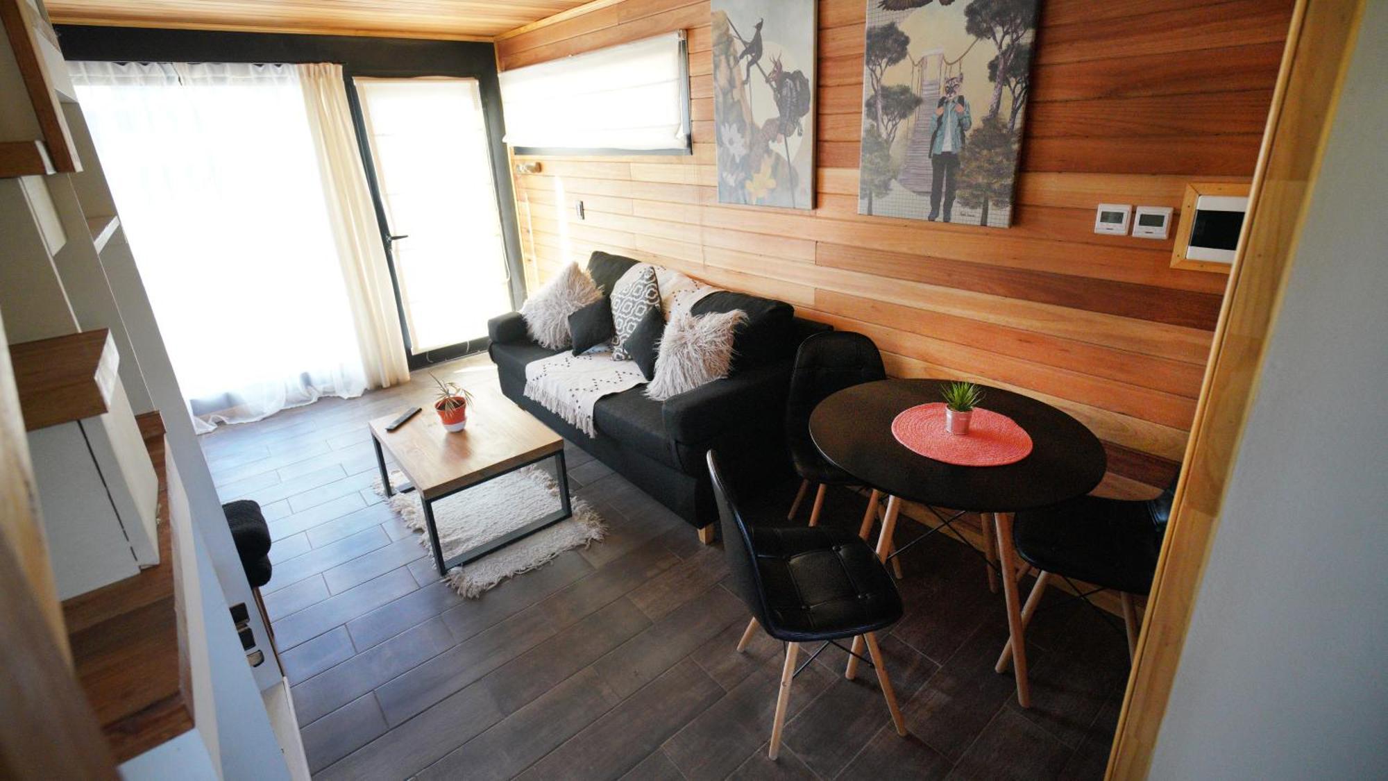 Gueer Aike Mejor Tiny House C/ Vista Al Fitz Roy Villa El Chalten Kültér fotó