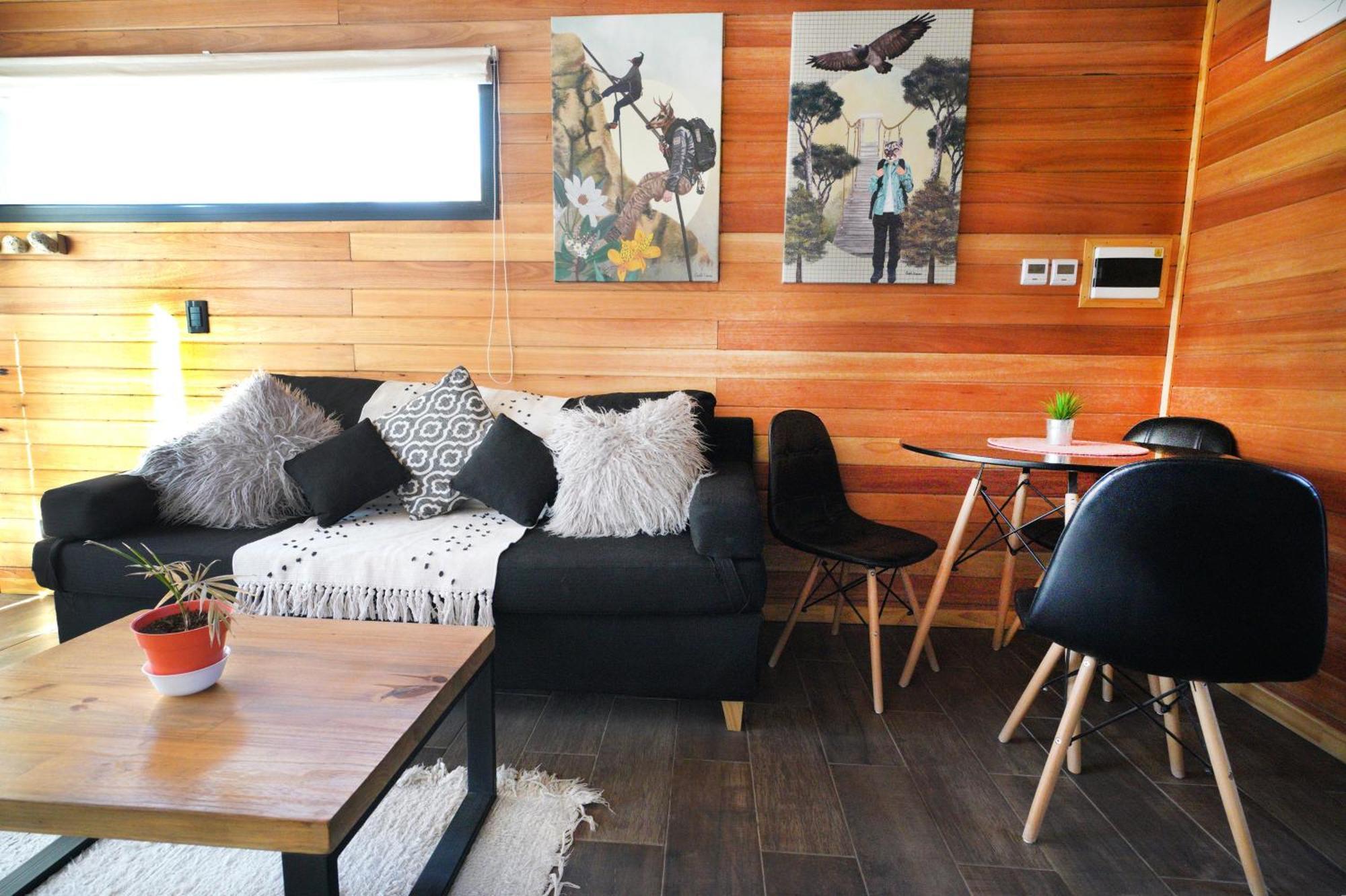 Gueer Aike Mejor Tiny House C/ Vista Al Fitz Roy Villa El Chalten Kültér fotó